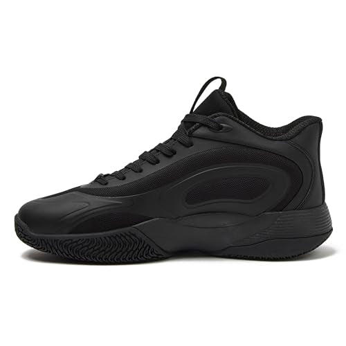 Reebok Mens Open Gym High Top Sneakers - Black/Black/Black, Size 7-14