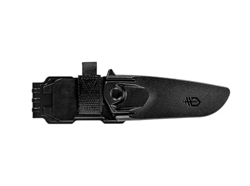 Gerber Gear Principle Fixed-Blade Survival Knife Black - Firestriking Spine & Triple Mounting Sheath, Made in USA