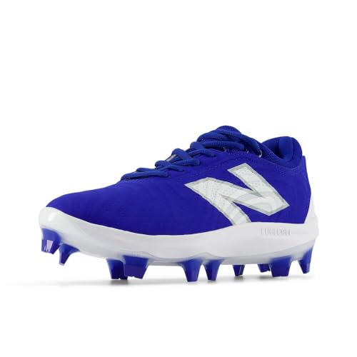 New Balance Women's FuelCell Fuse V4 Molded Softball Cleats - Team Royal/Optic White, 6