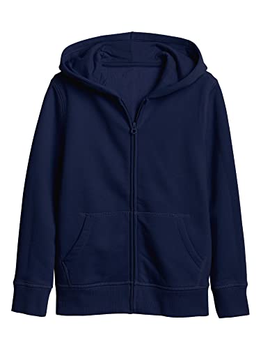 GAP Boys Full Zip Hoodie Hooded Sweatshirt - Small Tapestry Navy