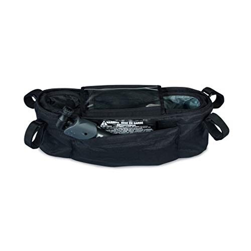 Handlebar Console with Tire Pump for BOB Single Jogging Strollers - 2 Piece Set, Black
