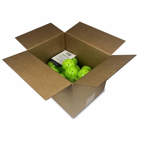 Vulcan VPRO Flight Pickleball 36-Pack - Hi-Vis Green Official Outdoor Ball