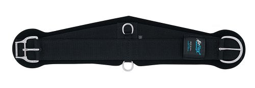 Weaver Equine AirFlex Roper Horse Cinch Black 32 Inch Anti-Slip Nylon Webbing