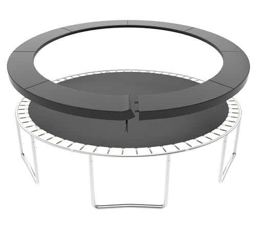 AIVEFEN Black 16FT Waterproof Trampoline Spring Cover Replacement Pad