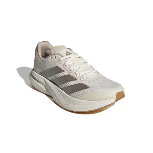 adidas Women’s Duramo Speed 2 Running Sneakers Chalk White/Cyber Metallic/Crystal Linen - Lightweight Breathable Athletic Shoes