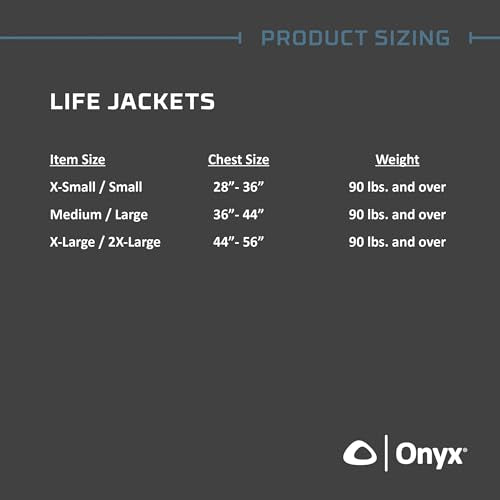 Onyx MoveVent Curve Paddle Sports Life Vest - Blue, Medium-Large