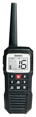 Uniden Atlantis 155 Handheld Marine Radio Waterproof VHF with NOAA Weather
