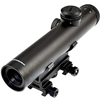 4X20 Waterproof Scope with Bullet Drop Compensation Handle - Non-Illuminated