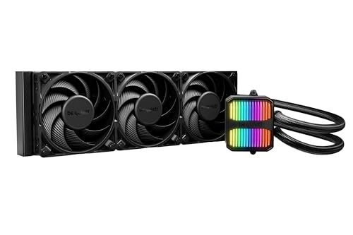 be quiet! Silent Loop 3 360mm ARGB Liquid CPU Cooler - Black, Overclocking Ready
