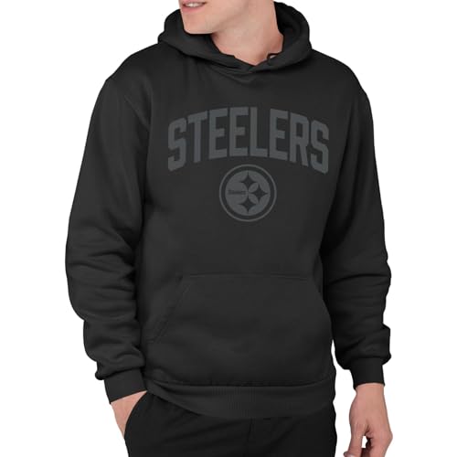 Junk Food NFL Pittsburgh Steelers XXL Pullover Hoodie - Officially Licensed Fan Apparel