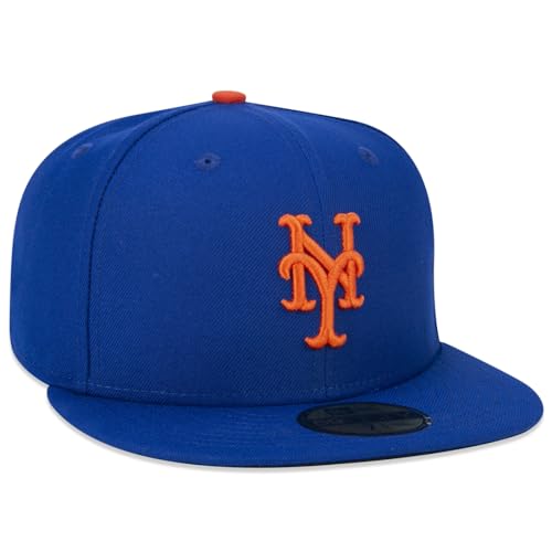 New York Mets Baseball Cap - Unisex Adjustable Hat, Size 7 1/8 - Royal