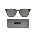 IZIPIZI Sun #E Rectangular Sunglasses Tortoise Unisex UV Protection