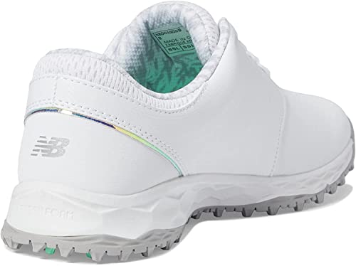 Women's Fresh Foam Breathe Golf Shoes - White 10 - Spikeless, Breathable Athletic Footwear