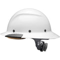 Lift Safety CSA DAX Full Brim Hard Hat White - Impact-Resistant, Moisture-Repelling Liner