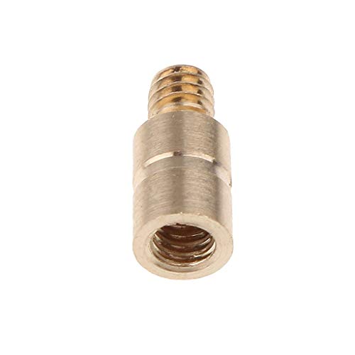 Brass Arrow Point Inserts with 25 Grain Weights for .244/6.2mm Arrows - Pack of 24