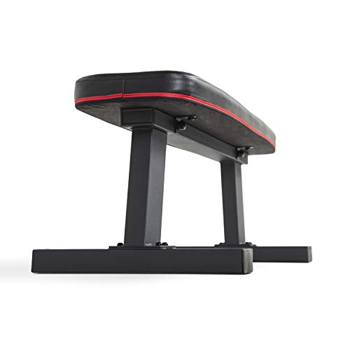 CAP Flat Utility Bench - Heavy-Duty Exercise Bench with 600 lbs Capacity, Black