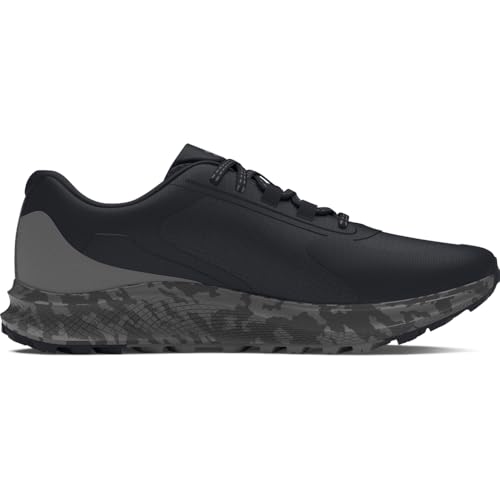 Under Armour Men's Charged Bandit Trail 3 Storm Proof Running Shoes - 13 / Black Castlerock White