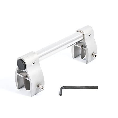 Pontoon Boat Rail Mount Adapter for Grill Mounting - Rust-Resistant Stainless Steel