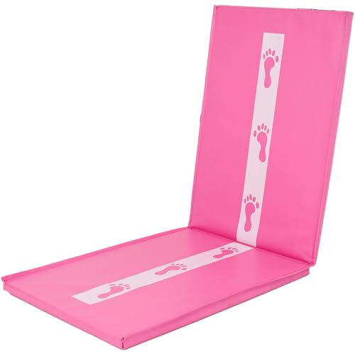 Z Athletic Kids Pink Balance Beam and Cartwheel Trainer Folding Gymnastics Mat