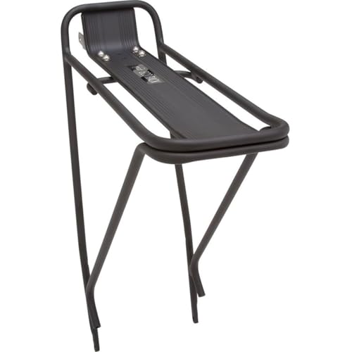Planet Bike Eco Bike Rack - Black Aluminum Rear Cargo Carrier, 55 lbs