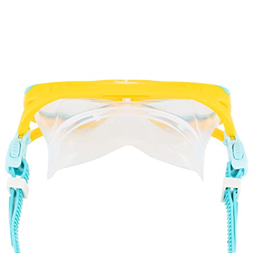 Speedo Child Adventure Swim Mask - Spectra Yellow/Clear, One Size