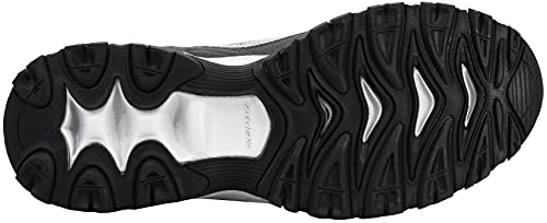 Skechers Men's After Burn M. Fit Wonted Shoes 11 Wide Charcoal Red