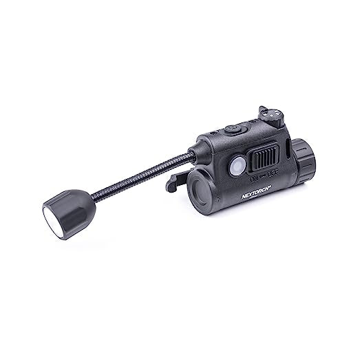 NEXTORCH Rstar Helmet Light with IR Signal, Adjustable Brightness & Multiple Modes