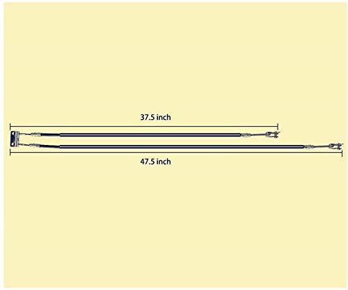 Dr.Acces Golf Cart Brake Cable Kit for EZGO (94+UP) TXT Or Marathon Medalist Golf Cart Replaces#70969-G03