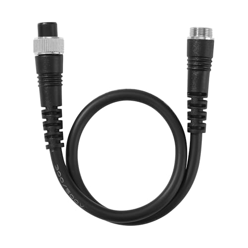 Electric Fishing Reel Battery Power Cable 1.5FT 2-Pin Durable Power Cord