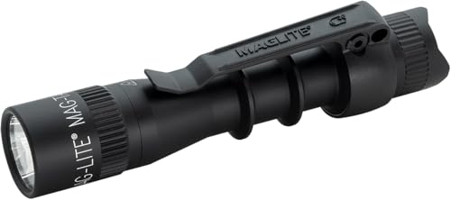 MagLite MAG-TAC 2-Cell CR123 LED Flashlight with Plain Bezel – Black
