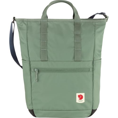 Fjällräven High Coast Totepack - Water-Resistant Convertible Carry, Lightweight Travel Bag - Patina Green, One Size