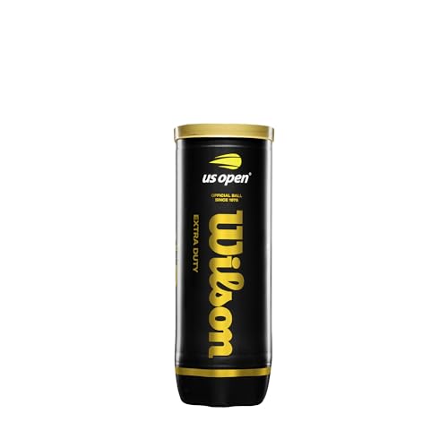 Wilson US Open Extra Duty Tennis Balls - 24 Can (72 Balls) Bulk Pack