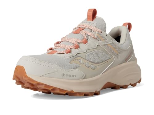 Saucony Women's Excursion TR17 GTX Hiking Shoes - Size 10.5 Oat/Clay