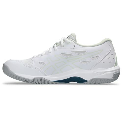 ASICS Women's Gel-Rocket 11 Volleyball Shoes - White/Ink Teal Size 9