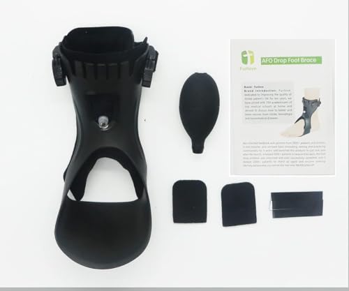 AFO Drop Foot Brace Large Right Support with Inflatable Airbag for Hemiplegia Walking Aid