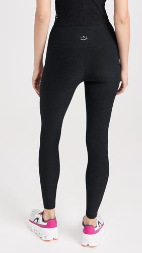 Beyond Yoga Women's Spacedye Caught in The Midi High Waisted Leggings - Darkest Night Medium