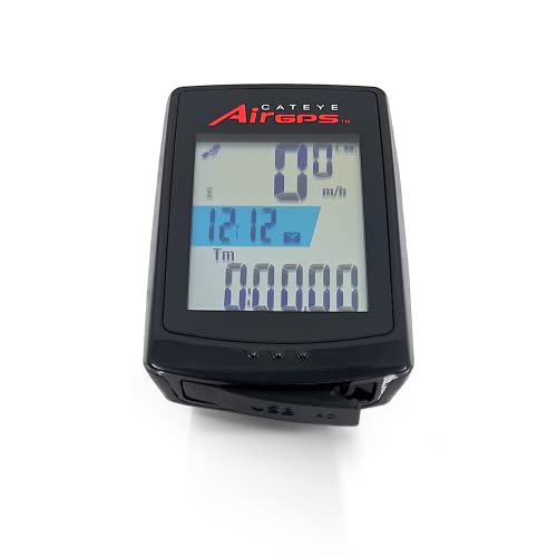 CATEYE AirGPS & CDC-30 Bike Computer GPS Cycling Tracker - Wireless, Rechargeable