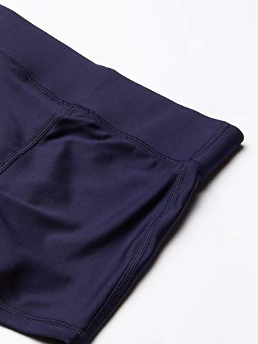 Under Armour Girls' Team Shorty Shorts Large Midnight Navy White