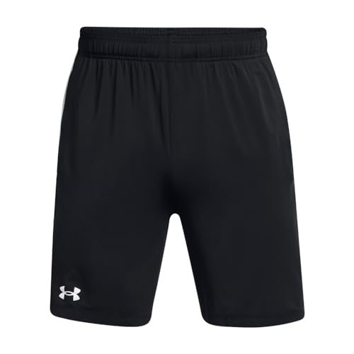Under Armour Men's Train Stretch 2.0 Shorts XL Black White Performance Activewear