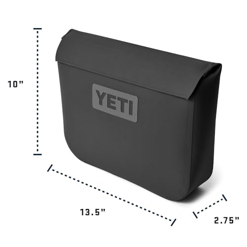 YETI Sidekick Dry 6L Gear Case - Black, Waterproof & Rugged