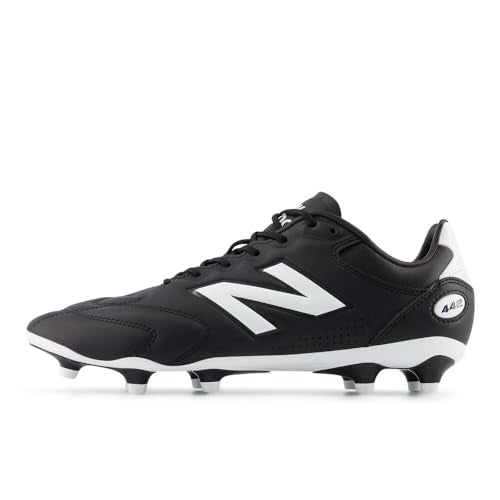 New Balance 442 Pro FG V3 Soccer Cleats Unisex Wide Options Black/White