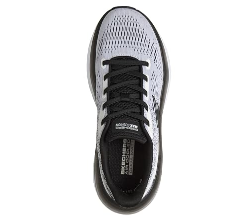 Skechers Women's Max Cushioning Endeavour Kauska Sneakers 8.5 White Black