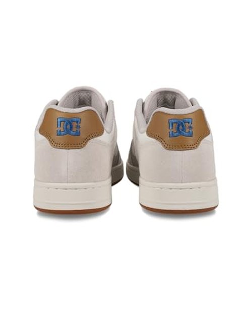 DC Men's Manteca 4 Skate Shoe, TAN/Blue/Gum, 9.5