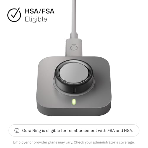 Oura Ring 4 Charger - Size 9 Charging Dock & USB-C Cable - Fast & Convenient