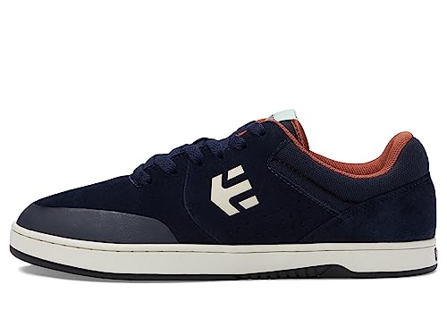 Etnies Mens Czar Skate Shoes - Navy Brown White 9.5