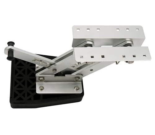 Mojiate 2 Stroke Outboard Motor Support Bracket 7.5-20 HP Aluminum Marine Engine Mount