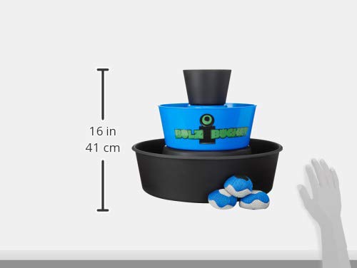 Blue/Black Backyard Water & Yard Game Set - Collapsible Targets & Hack-Itsacks for Family Outdoor Fun