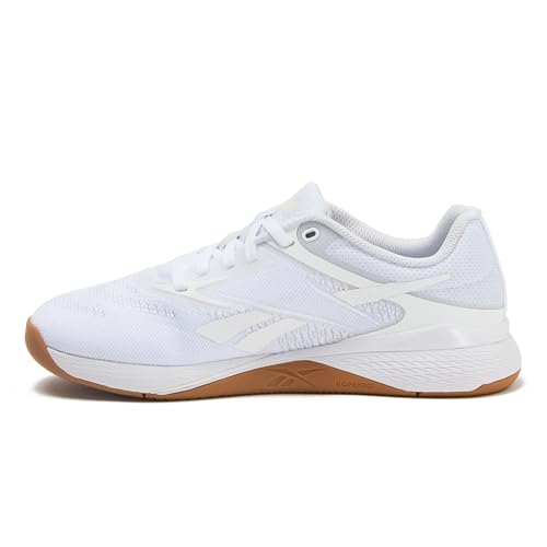 Reebok Nano X5 Women's Cross Training Sneakers White/Grey 7.5
