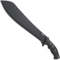 CRKT Halfachance Fixed Blade Knife with Sheath - Black, Survival Knife K920KKP