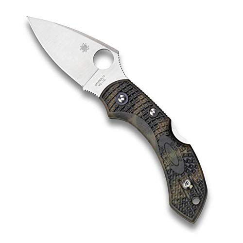 Lightweight Folding Pocket Knife with VG-10 Steel Blade - Spyderco Dragonfly 2
